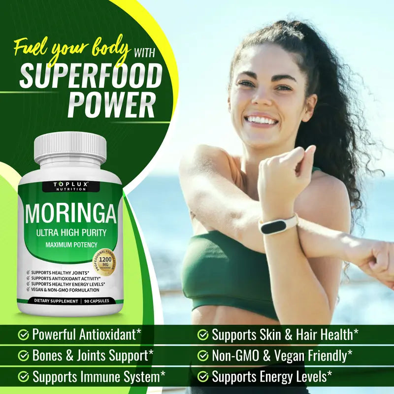 Moringa Capsules 1200mg