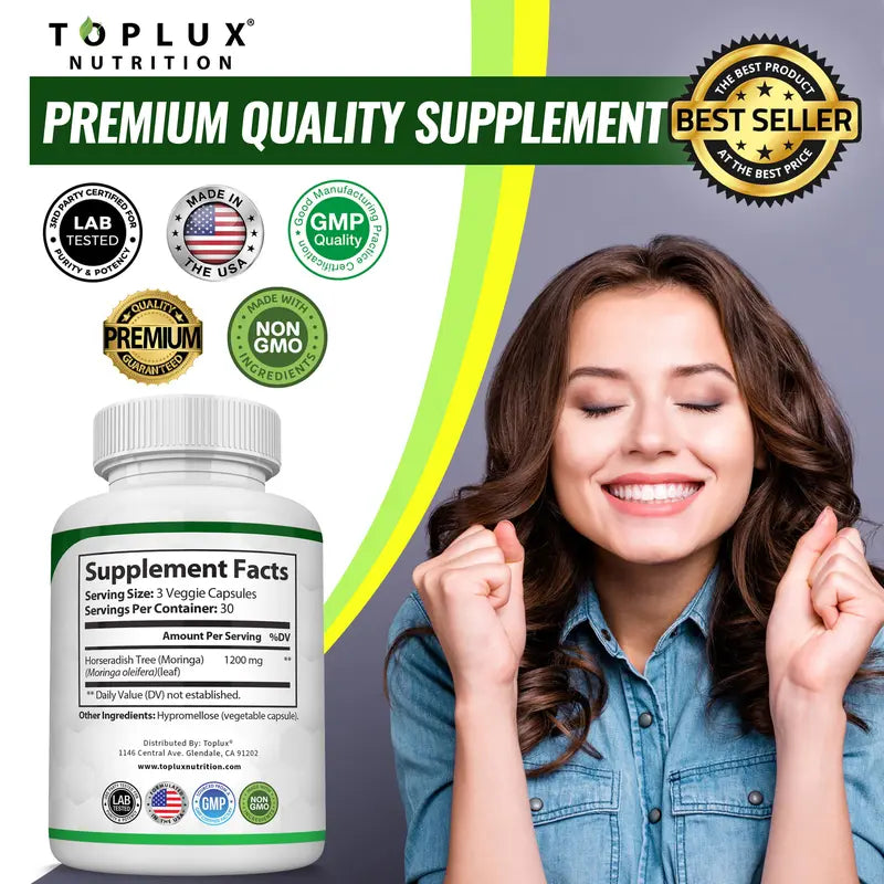 Moringa Capsules 1200mg