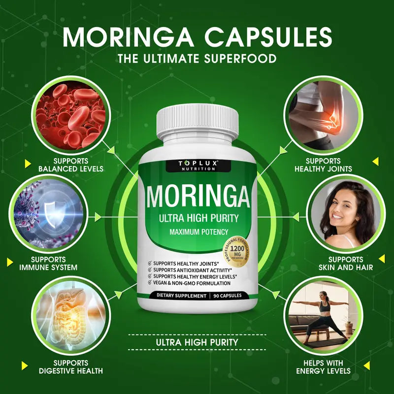 Moringa Capsules 1200mg
