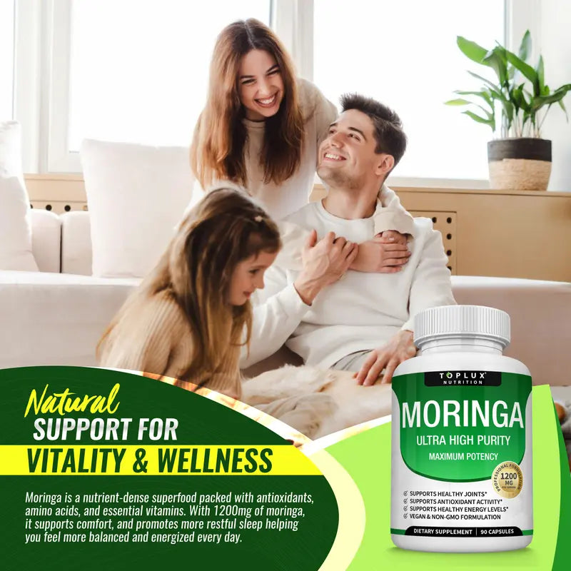 Moringa Capsules 1200mg
